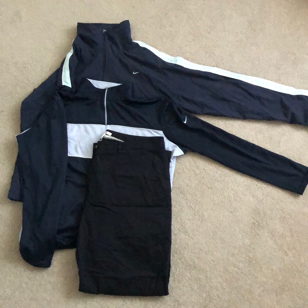 Women’s plus size golf outfit